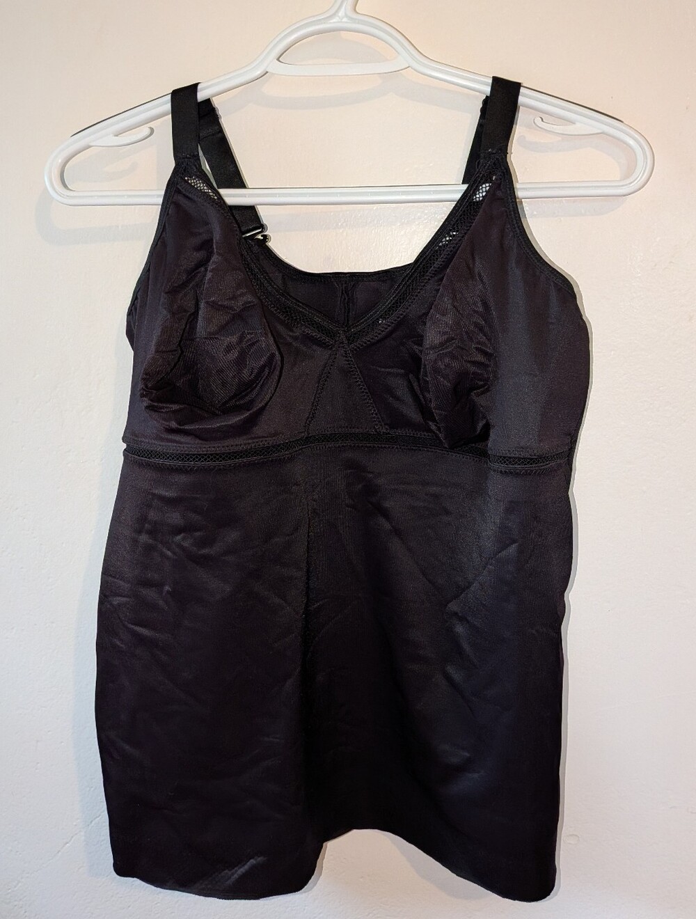 Ruby Ribbon Black Shapewear - Supportive Full Coverage